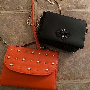Juicy couture and zara snall purses
